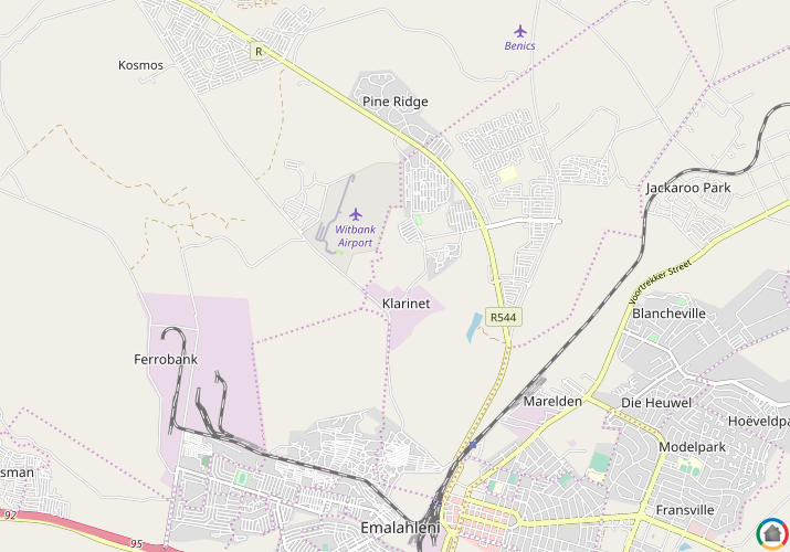 Map location of Klarinet